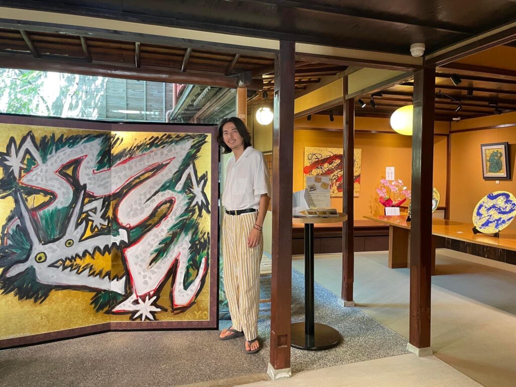 大森慶宣アートエキシビション at 金澤しつらえ（箔一）2023.8.11(金